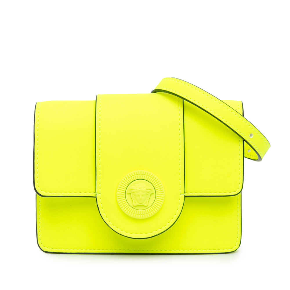 Versace Neon Yellow Crossbody Bag